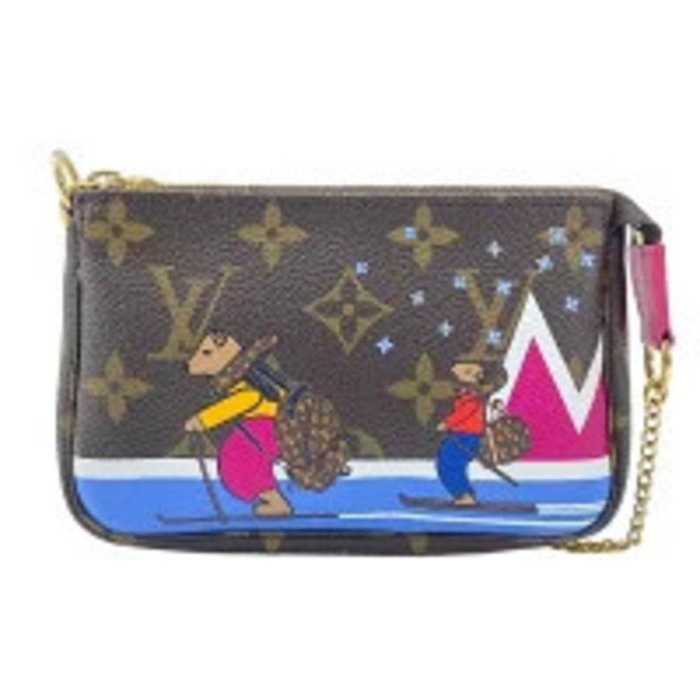 Louis Vuitton Pochette Accessoires Handbag Brown